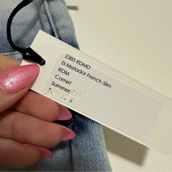 L’Agence El Matador French Slim Jean in Comet Wash - Picture 6 of 7